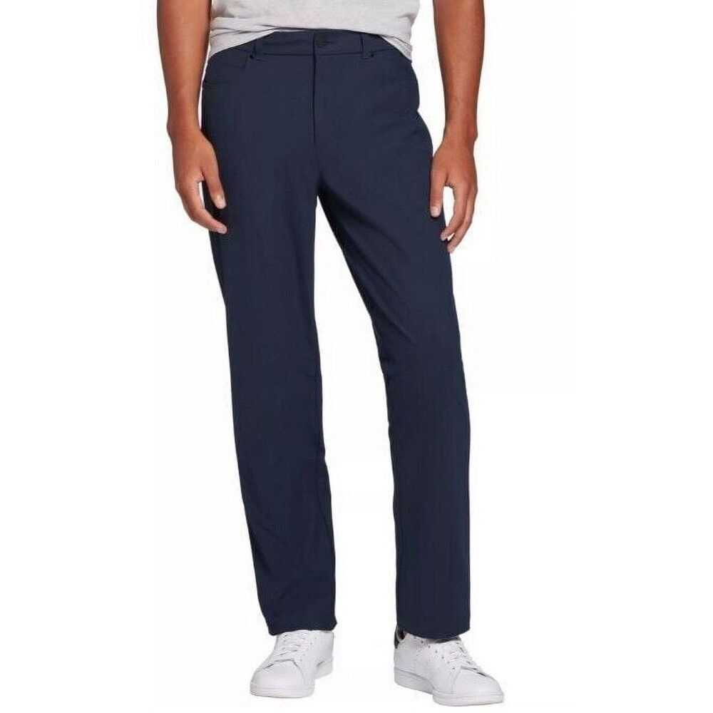 VRST Mens Commuter 2 Way Stretch Athletic Fit Performance Chino Pant Navy‎ 31x32